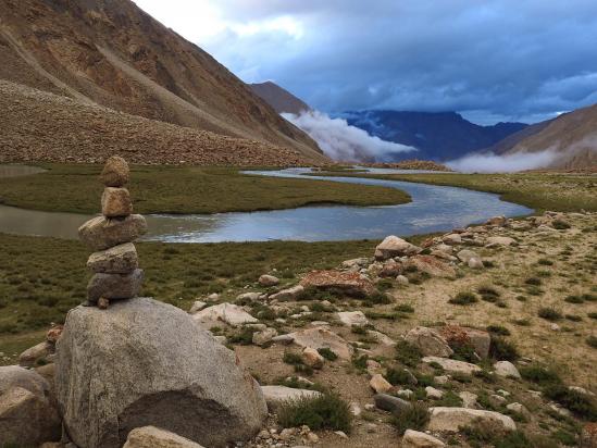 Soir d'orage sur Jhingmoche