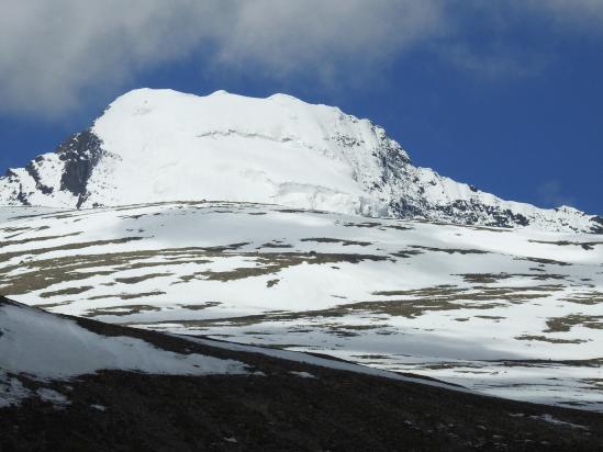 La face N du Kang Yatse I vu depuis le Lhalung La