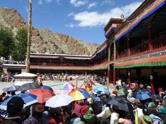 La fête annuelle au monastère drukpa de Hemis (début juillet)