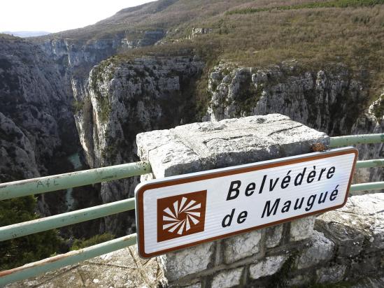 Sur la route des Crêtes entre La Palud et le chalet de la Maline