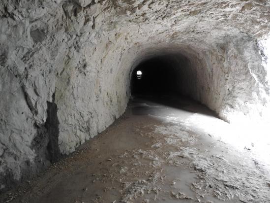 Dans le tunnel