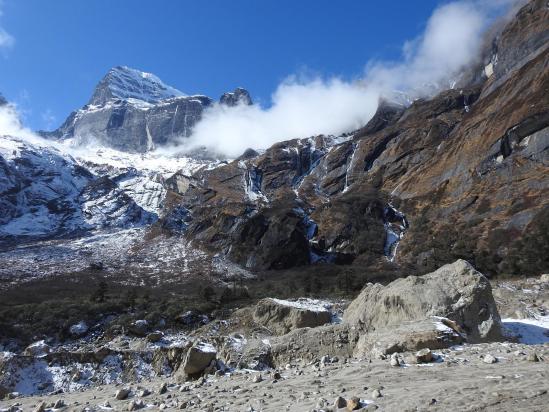 Retour à Yangri kharka