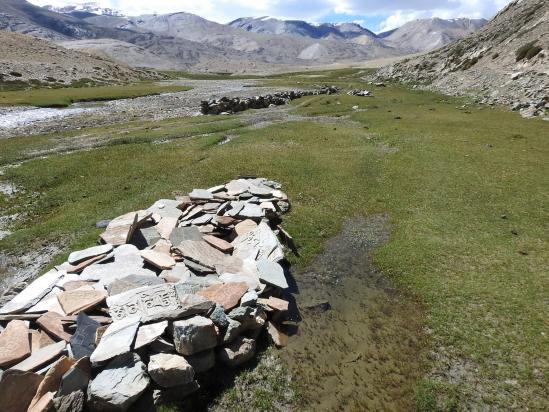 Mur de manis à l'approche de Korzok