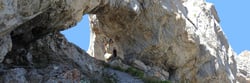 Le trou de la Mouche (Chaîne des Aravis)