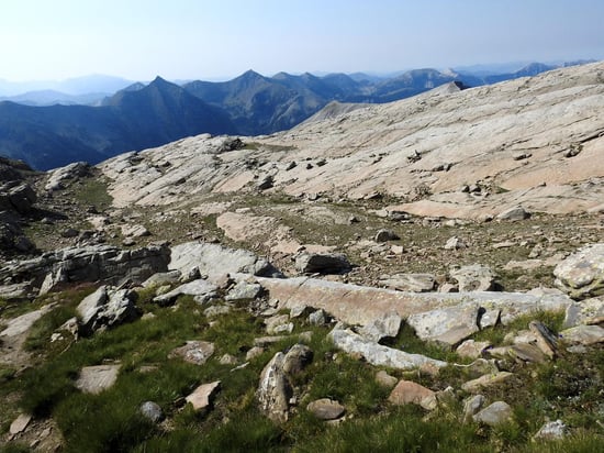Traversée du bien-nommé Plateau des Dalles...