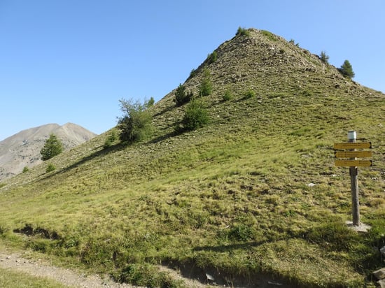 Au col de la Pourrachière