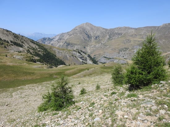 Au lieu-dit La Plaine, vue sur la Petite Autane