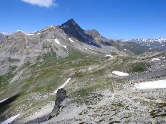 Descente sur le col de Buffère
