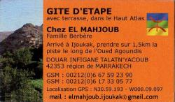 Carte de visite El Mahjoub
