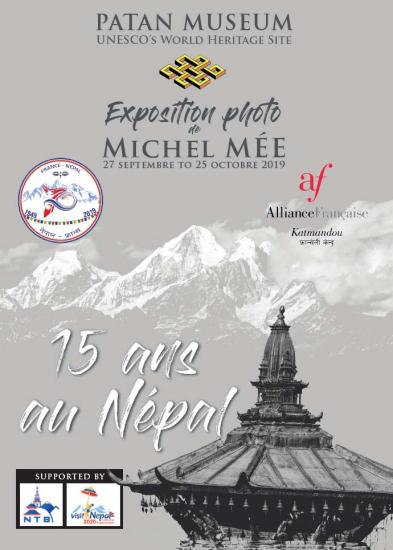 Expo Michel Mée au Patan museum