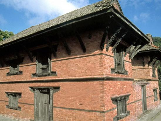 Le palais royal sur les hauteurs de Gorkha