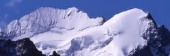 La Barre des Ecrins vue depuis l'itinéraire d'ascension de la Grande Ruine