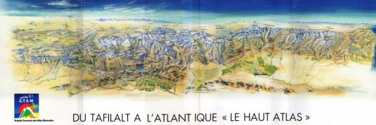 GTAM (source Le Haut-Atlas - A. Fougerolles - ed. Glénat)
