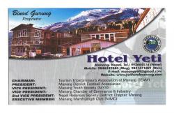 Hotel yeti Manang