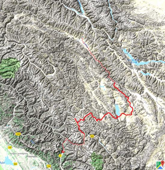 Inde himalayenne Indus-Chandra