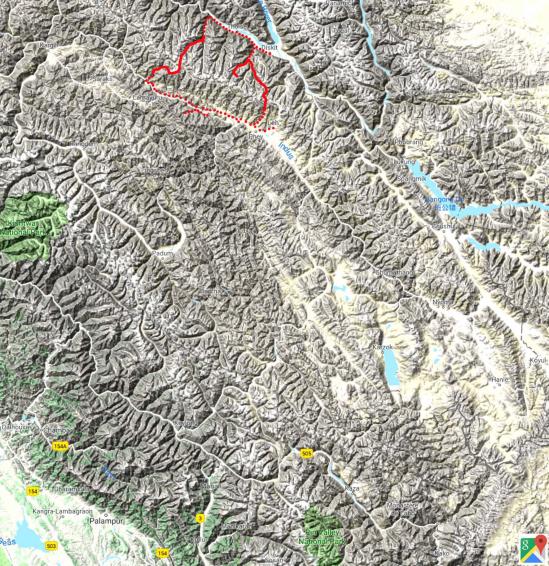 Inde himalayenne indus shyok et nubra