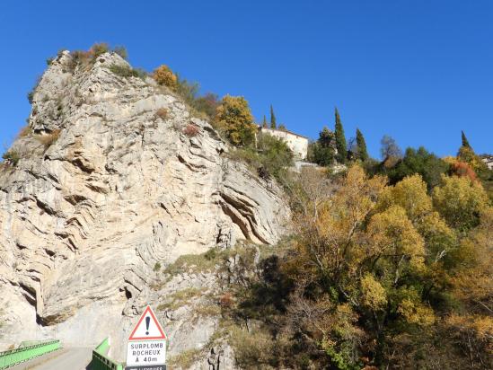 Les gorges de Saint-May entre Sahune et Rémuzat