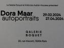Galerie Bocquet (Dora Maar autoportraits)