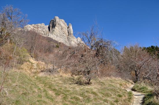 Le Veyou vu depuis le col de la Chaudière