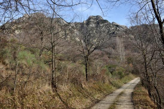 Dans la vallée de l'Eyzarette entre La Cure et Fondoresse