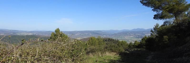 Plateau de Bellevue (vue sur le Mont-Ventoux)