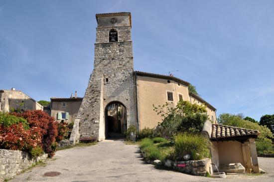 Le beffroi du vieux village de Marsanne