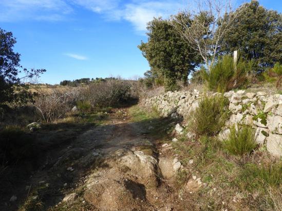 Montée vers la ferme de Poutet