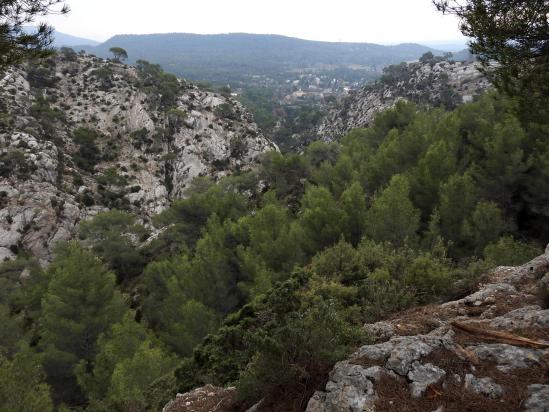 Le Tholonet - Les gorges de la La Cause