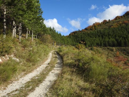 A l'approche du Pas des Maisons