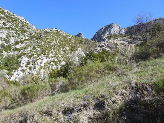 Remontée du ravin du Rai