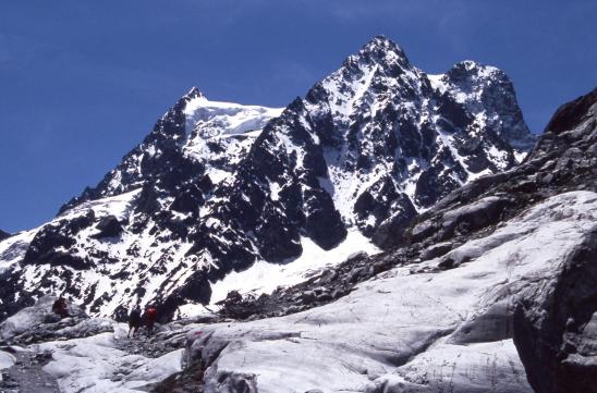 Sur le Glacier Blanc (Pelvoux)