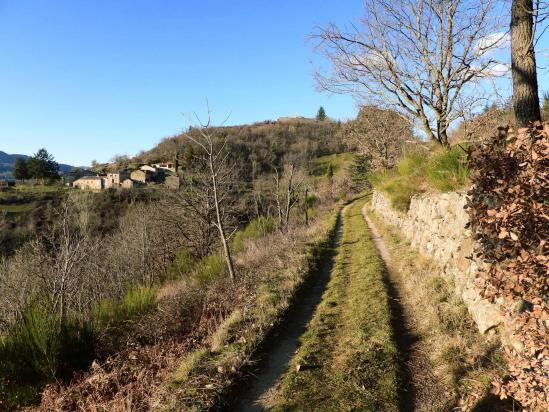 A l'approche du hameau de Tremoulet