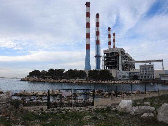 La centrale électrique au gaz de Ponteau