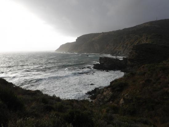 Entre les caps de la Vella et Rederis