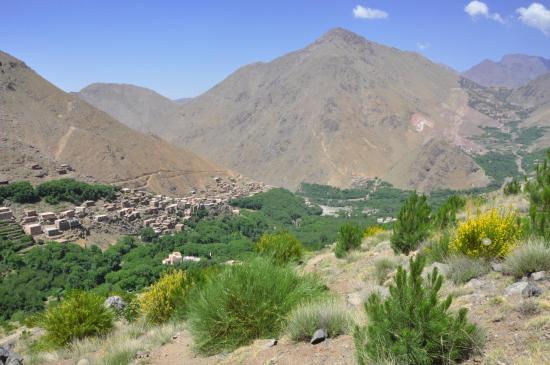 Le verte vallée d'Imlil