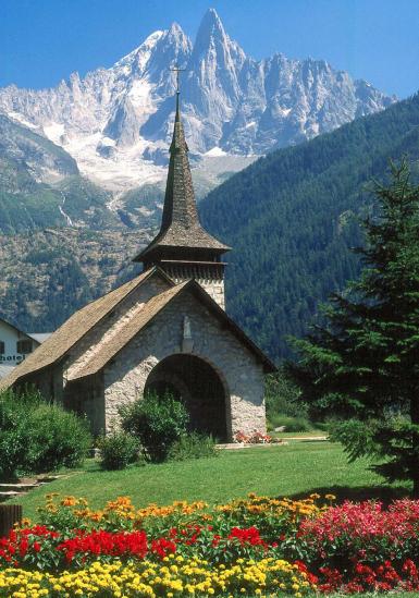 Retour dans la vallée de Chamonix aux Praz