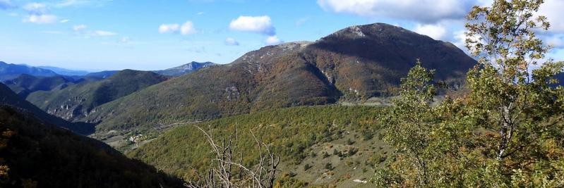 Miélandre vue du sentier entre le Pas des Maisons et le Serre la Tête