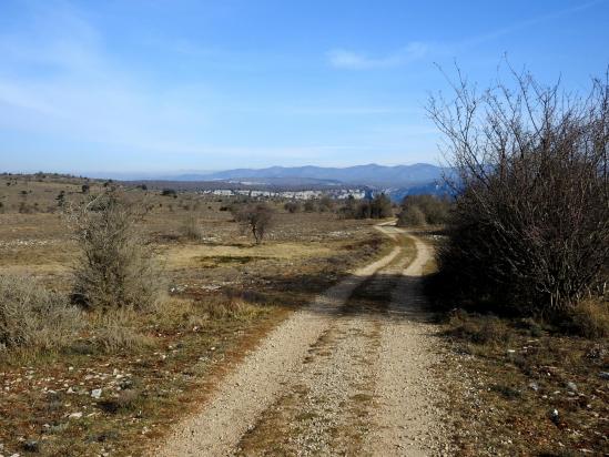 Sur le GR7 au départ de Saint-Maurice Navacelles