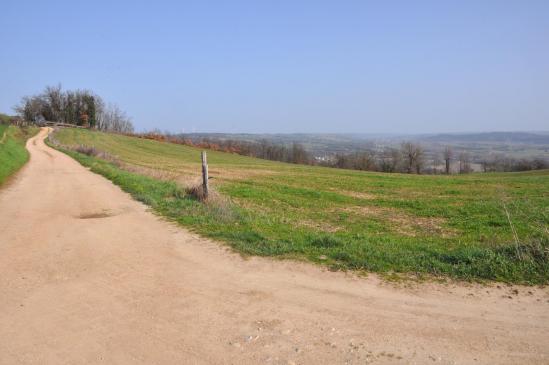 Sur le plateau de Saint-Victor