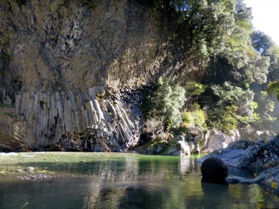 Les orgues basaltiques du Lignon