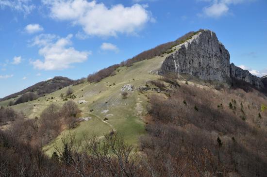 Pierre Chauve vue du col de Tourniol