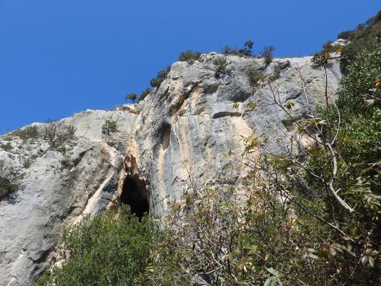 Les grottes de la Baume de l'Olivier
