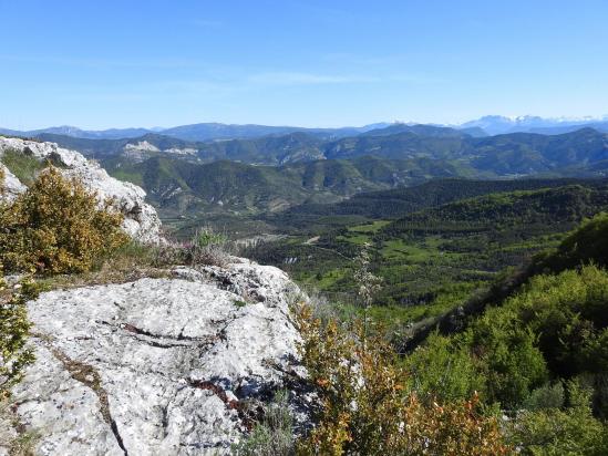 Sur le belvédère à 1317m sur le chemin du col du Lavavour