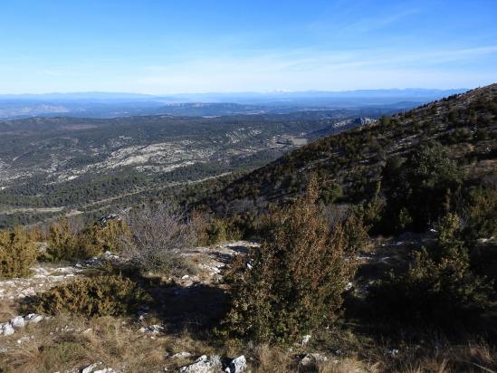 Sur le sentier des Plaideurs au col de Suberoque)