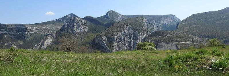 A l'approche de Rougon, vue imprenable sur le couloir Samson
