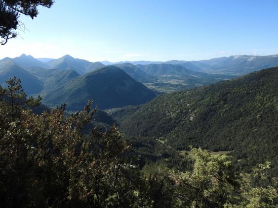 Au belvédère du Serre de la Grotte (Le Mayor et La Grésière)