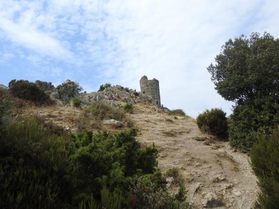 A l'approche de la Torre de la Maçana