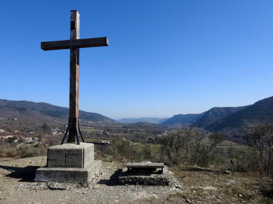 Vallée de l'Ouvèze (croix de Coux)