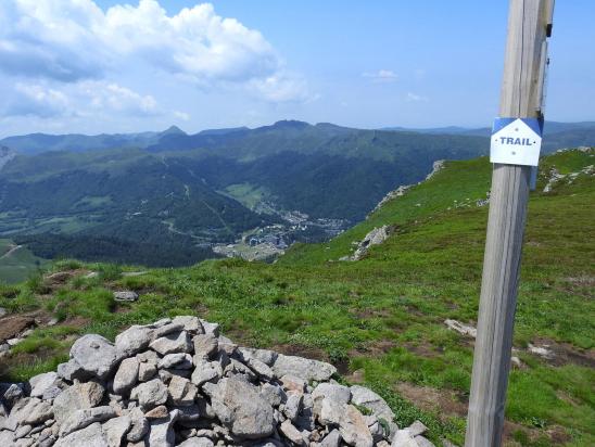 Au sommet du Puy du Rocher