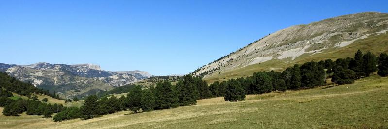 Le mont Barral vu depuis le col de Jiboui